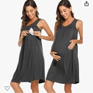 Ekouaer Nursing Tank Dress